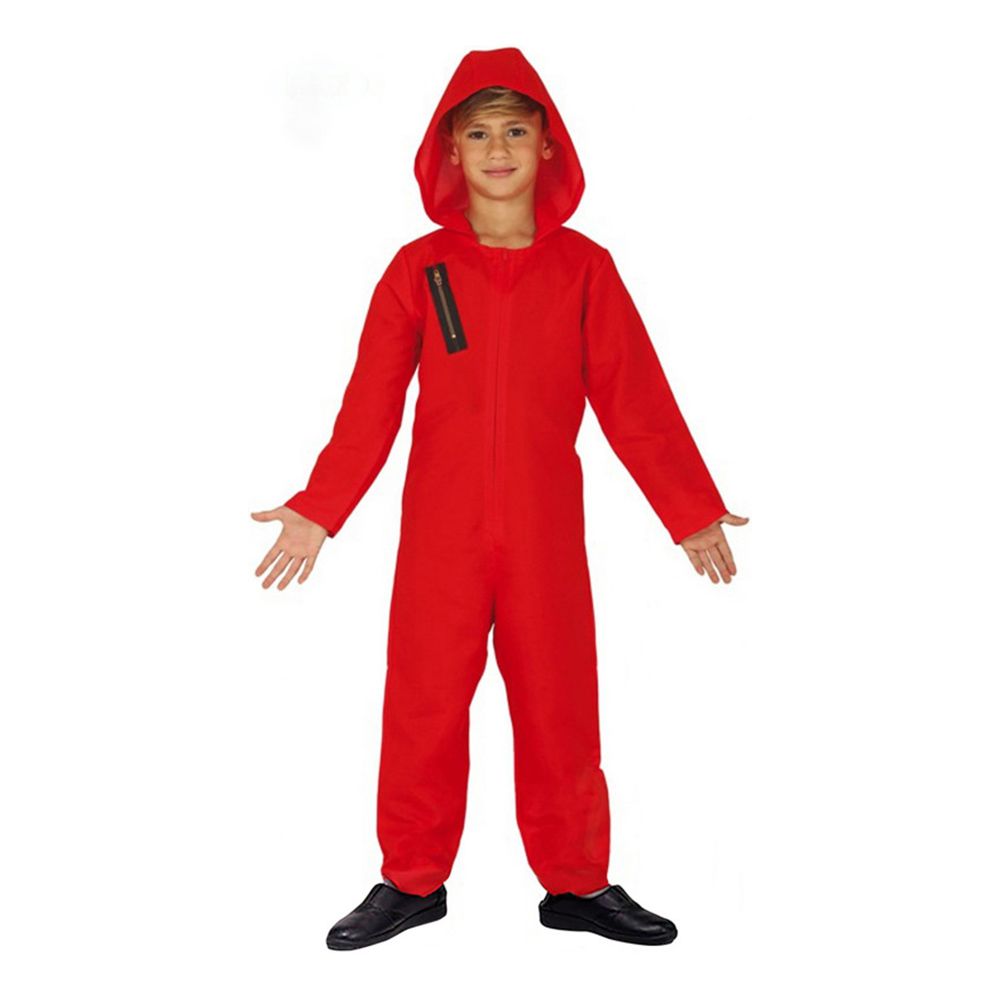 La Casa de Papel Budsjett Barn Kostyme