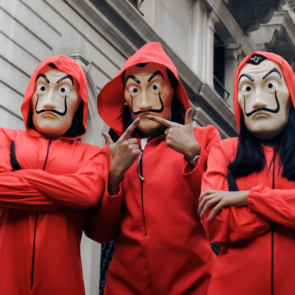 La Casa de Papel Budsjett Barn Kostyme
