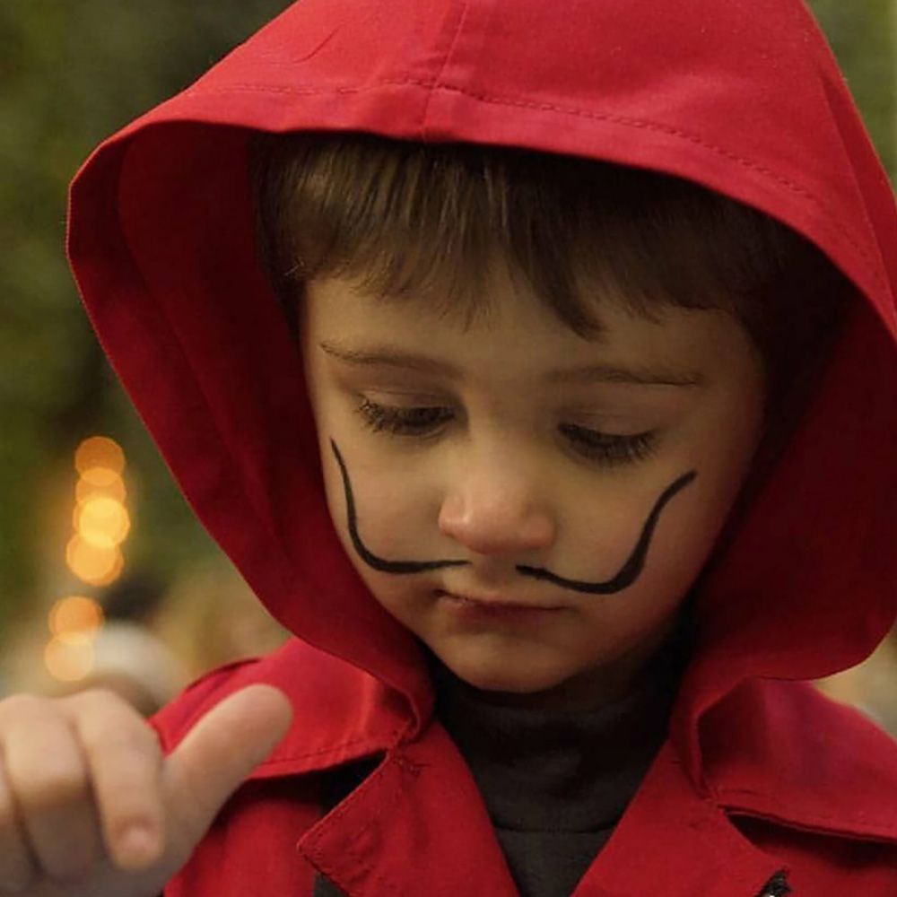 La Casa de Papel Budsjett Barn Kostyme