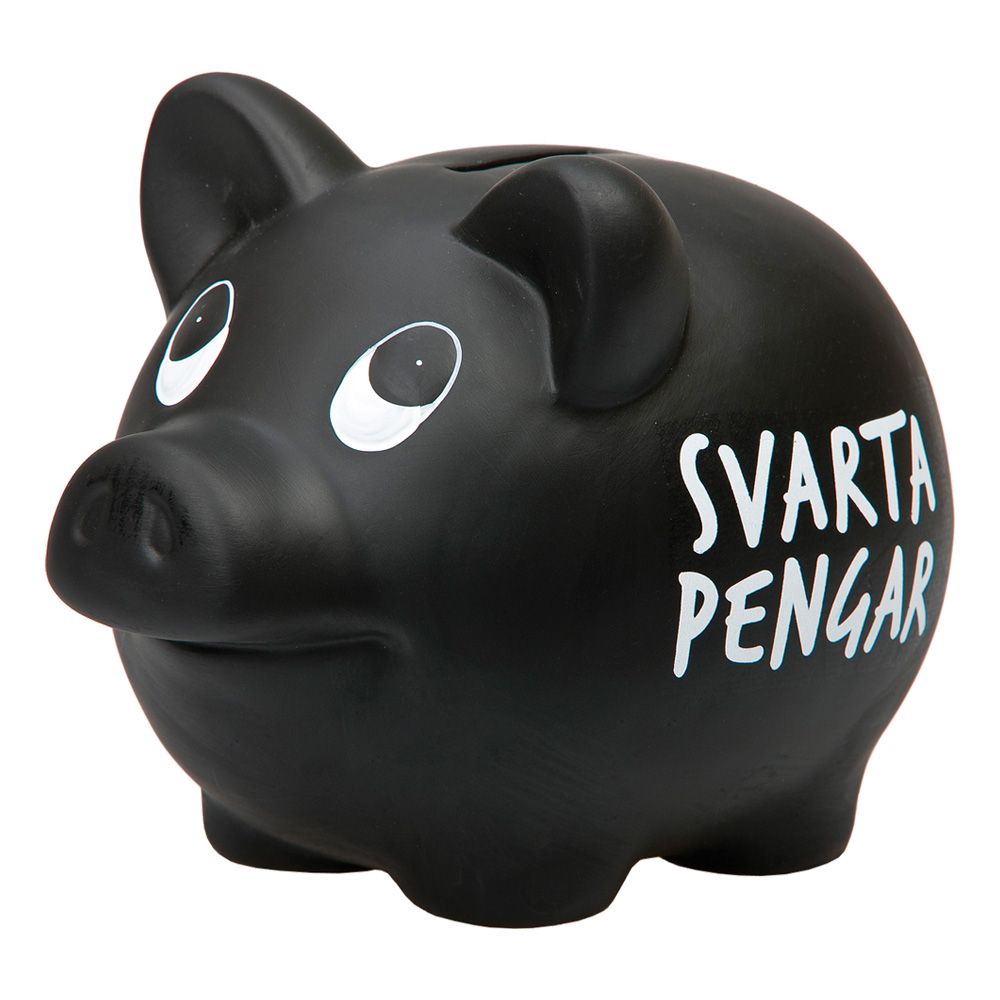 Spargris Svarta pengar