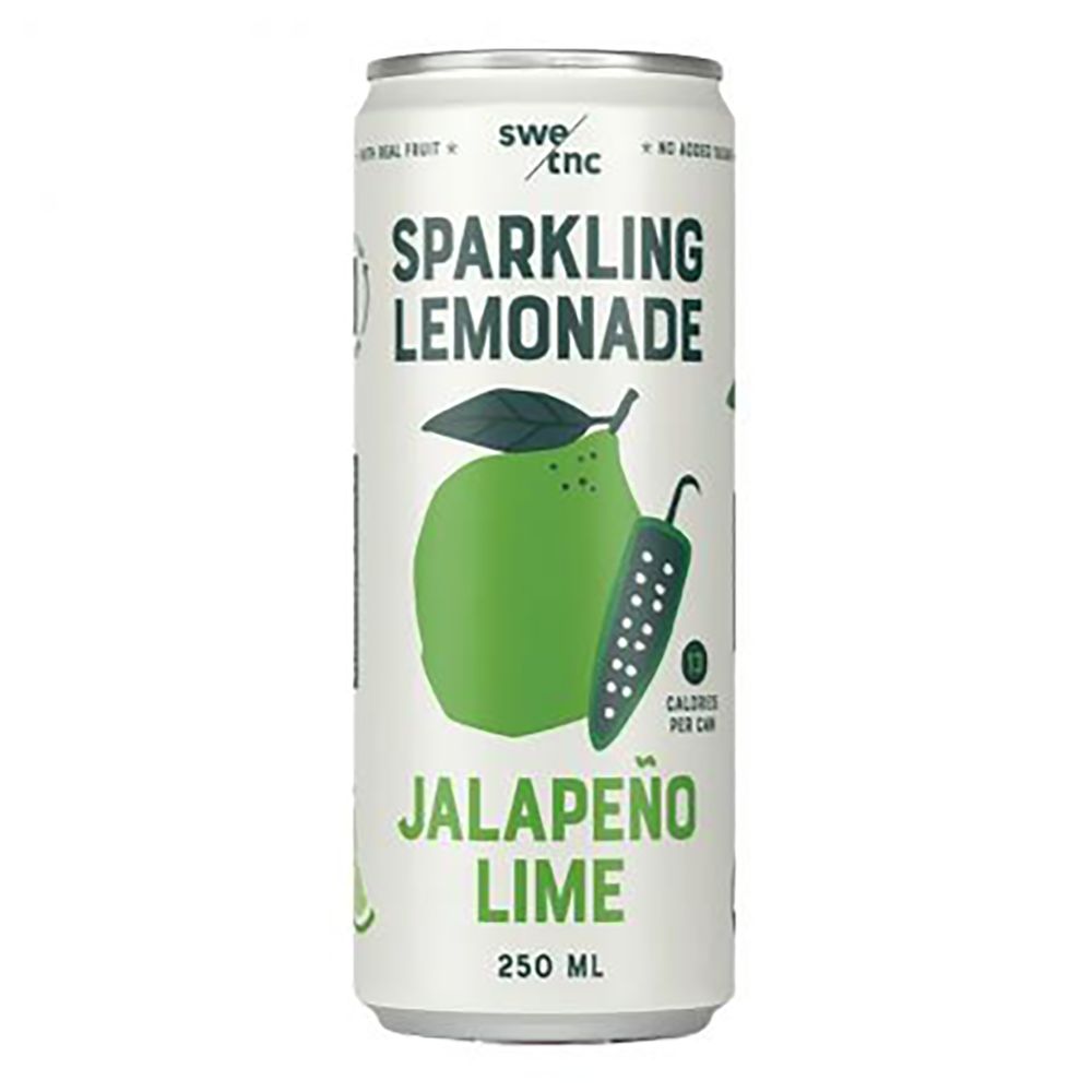 Swedish Tonic Sparkling Lemonade Jalapeno Lime