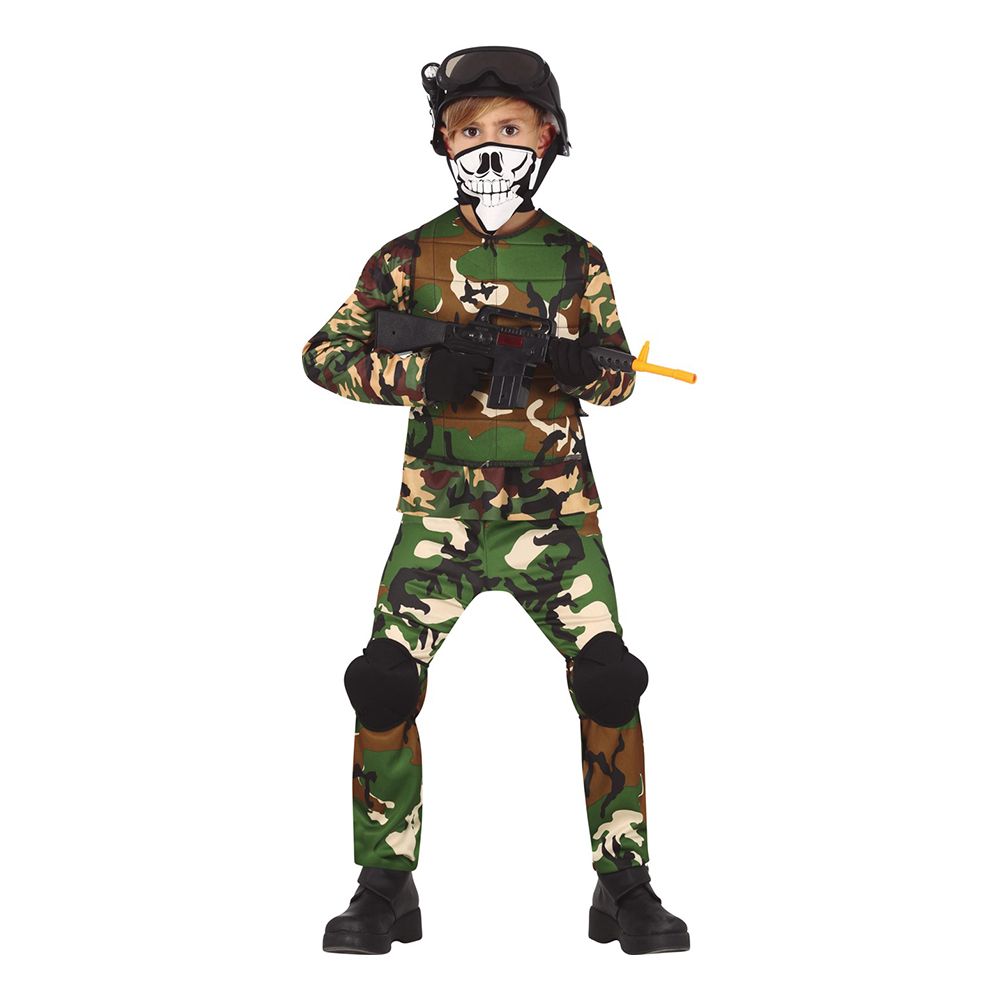 Special Force Halloween Lapset Naamiaisasu