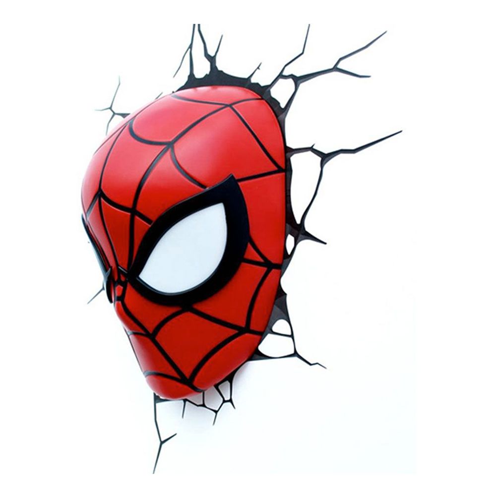 Spiderman 3D Vegglampe