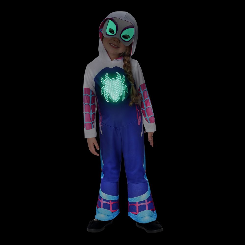 Spidey™ Ghost-Spider Glow in the Dark Lasten Naamiaisasu