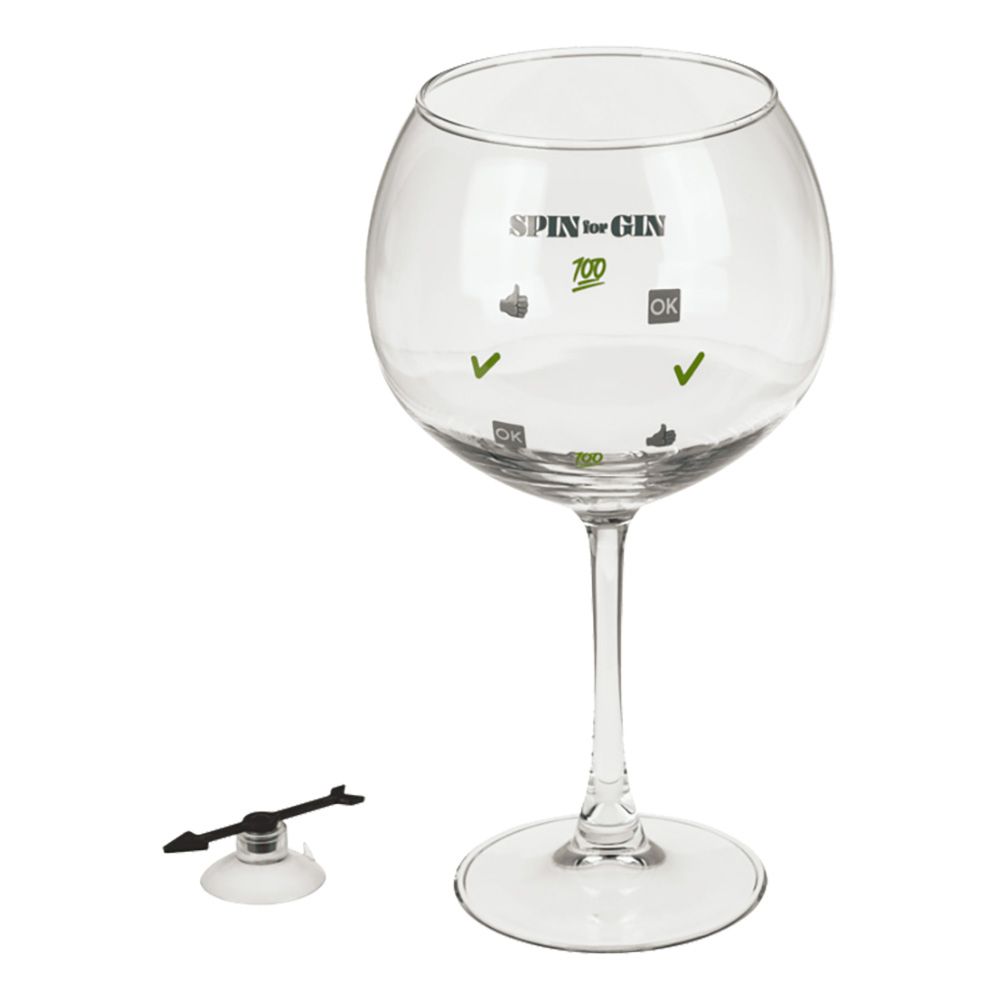 Spin For Gin Glas