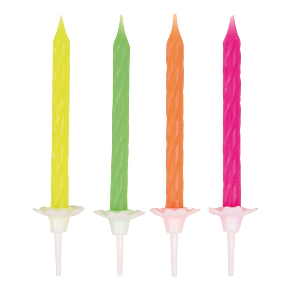 Spiralljus Neon Flerfärgade