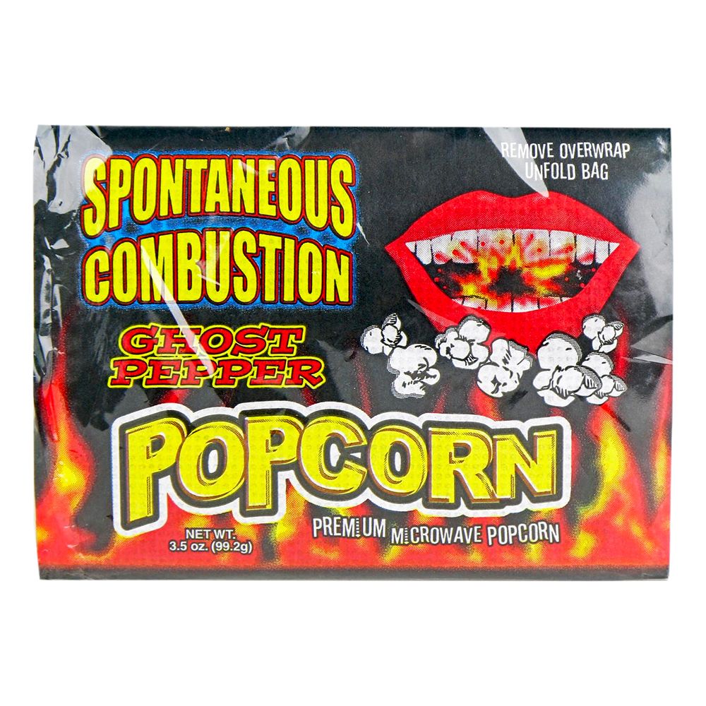 Spontaneous Combustion Ghost Pepper Popcorn