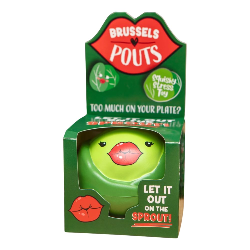 Squeeze Stressboll Brysselkål Pussmun