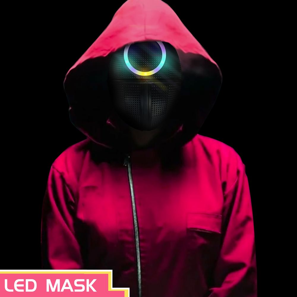 Squid Game Circle LED Mask