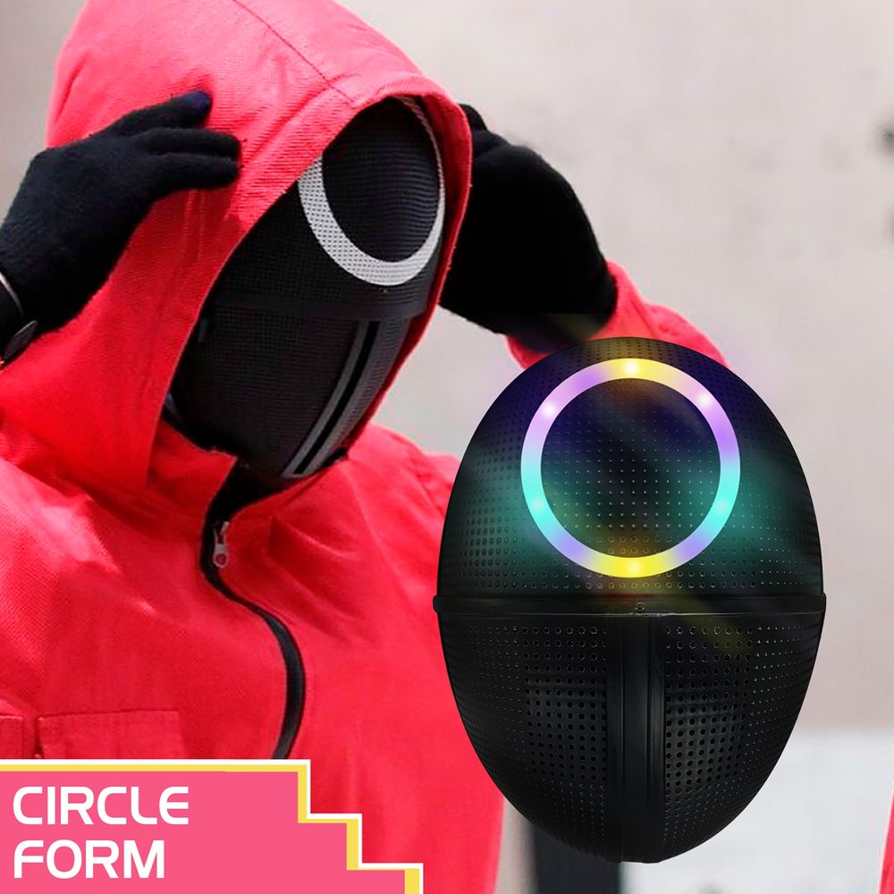Squid Game Circle LED Mask