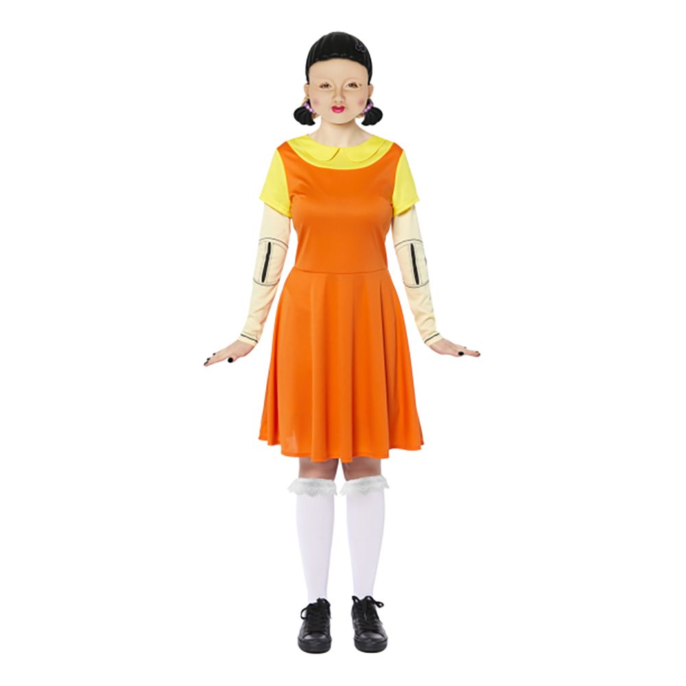 Squid Game Dukke Kostume Deluxe