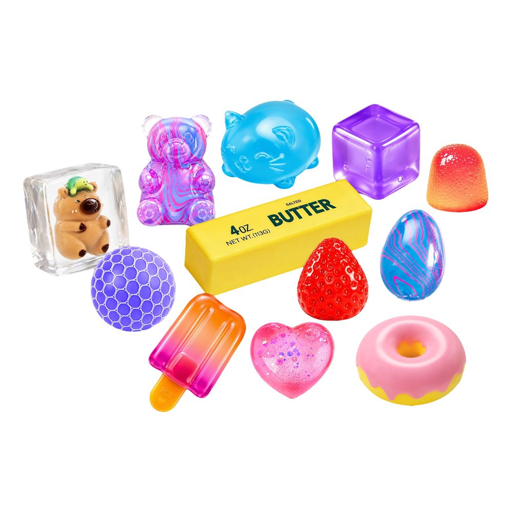 Squishadelics S1 Mystery Squishy -yllätyslelut
