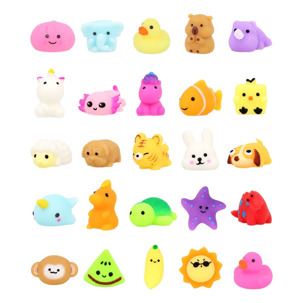 Squishy Figurer i Bøtte