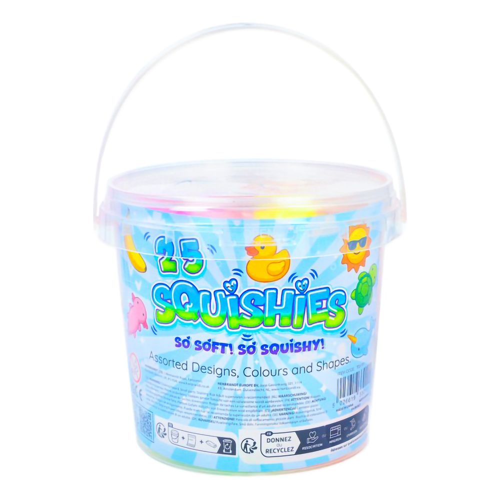 Squishy Figurer i Bøtte