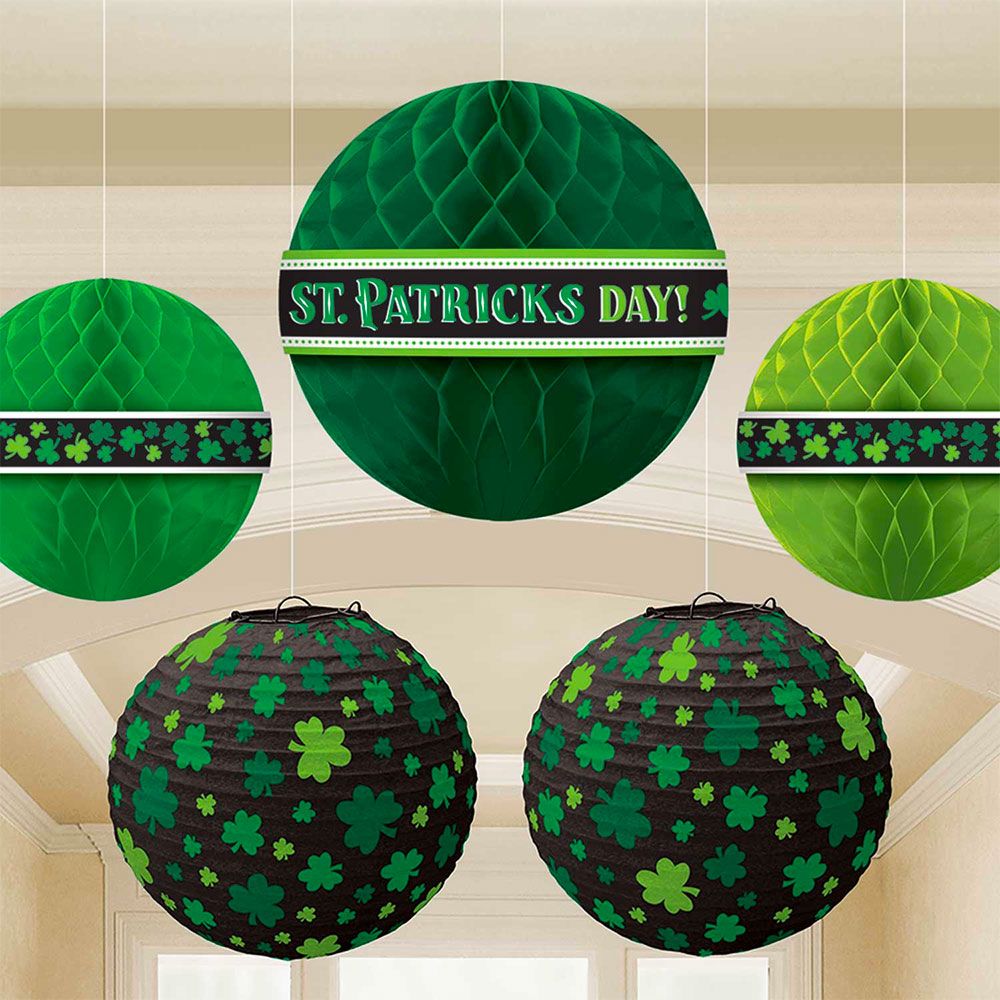 St. Patrick's Day Dekorasjonssett Hengende