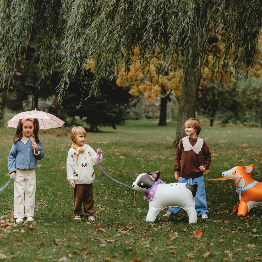 Stående Folieballon Bulldog