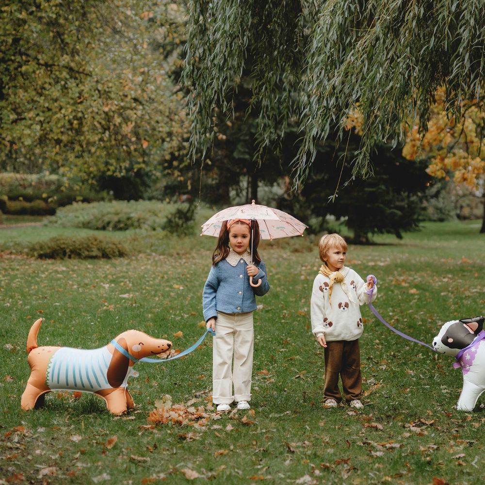 Stående Folieballon Gravhund