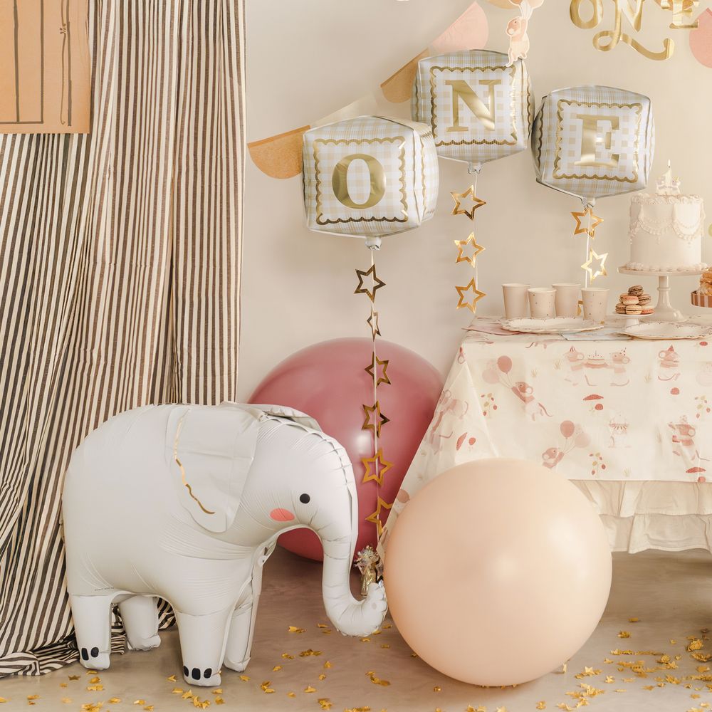 Stående Folieballon Elefant