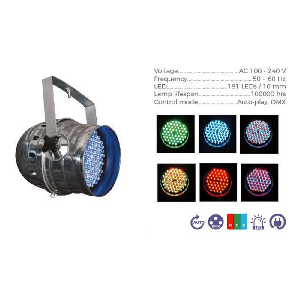 Stage Effects LED Par 64 RGB