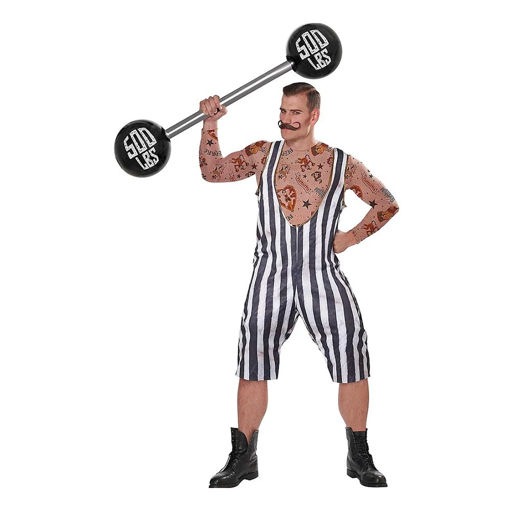 Starke Man Cirkus Maskeraddräkt