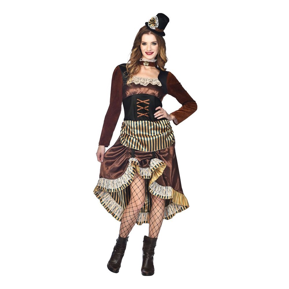 Steampunk Naisten Naamiaisasu