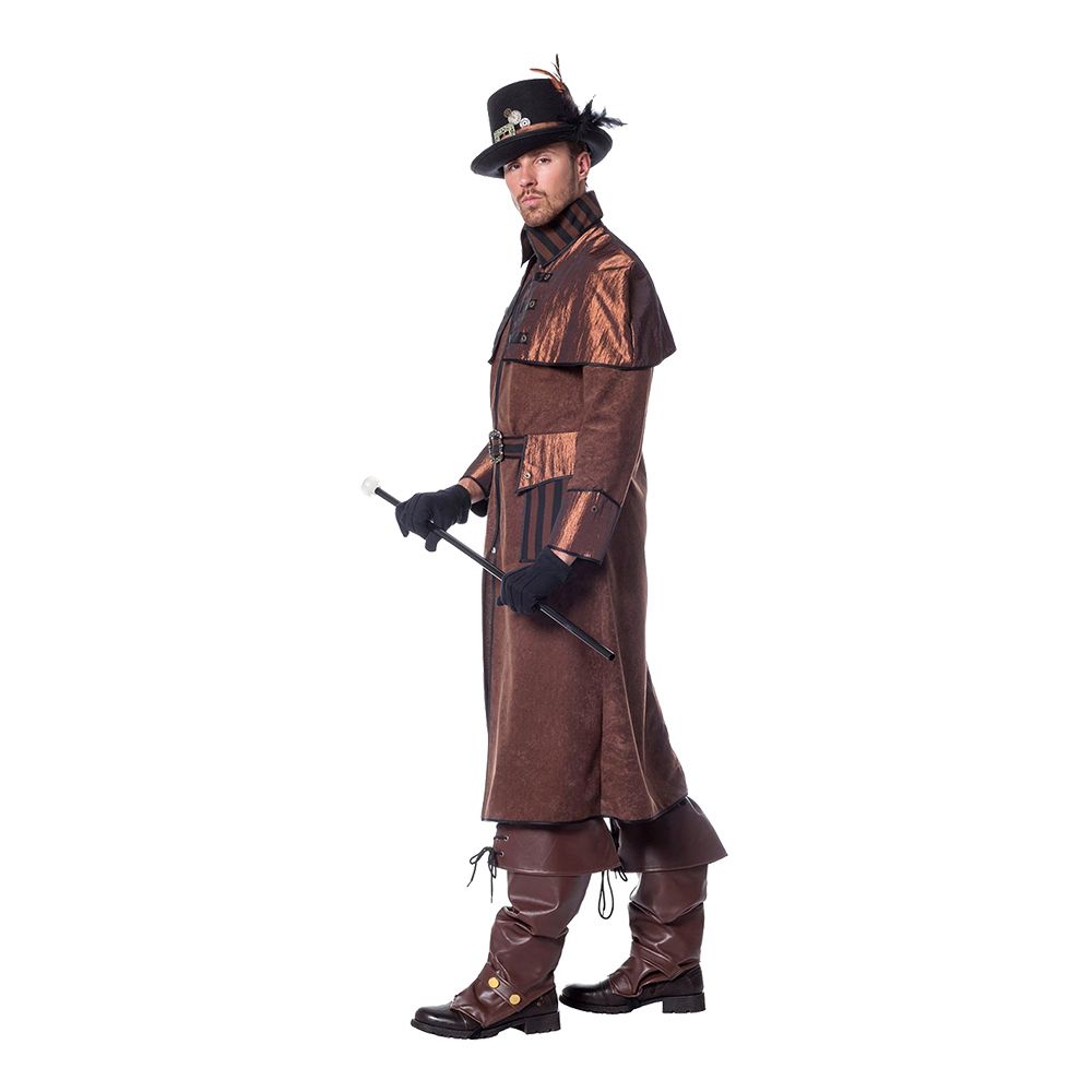 Steampunk Miesten Deluxe Naamiaisasu