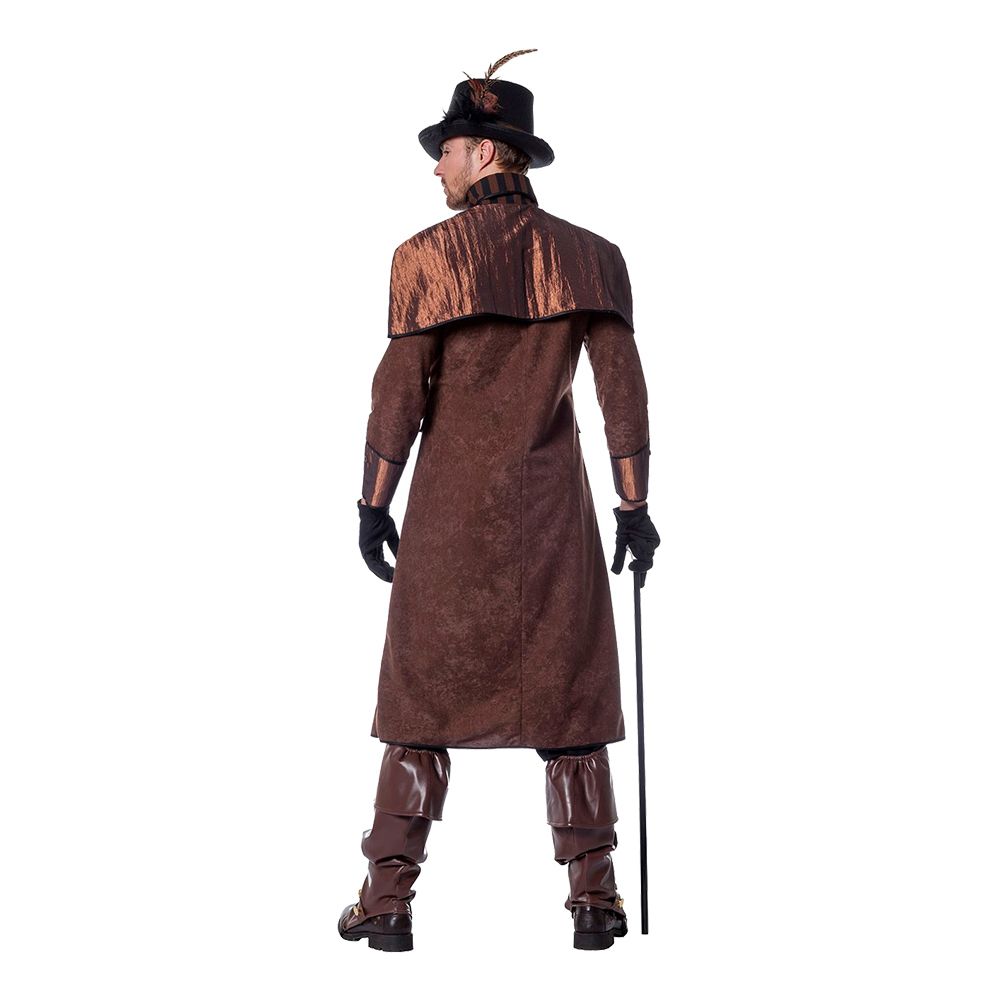 Steampunk Miesten Deluxe Naamiaisasu