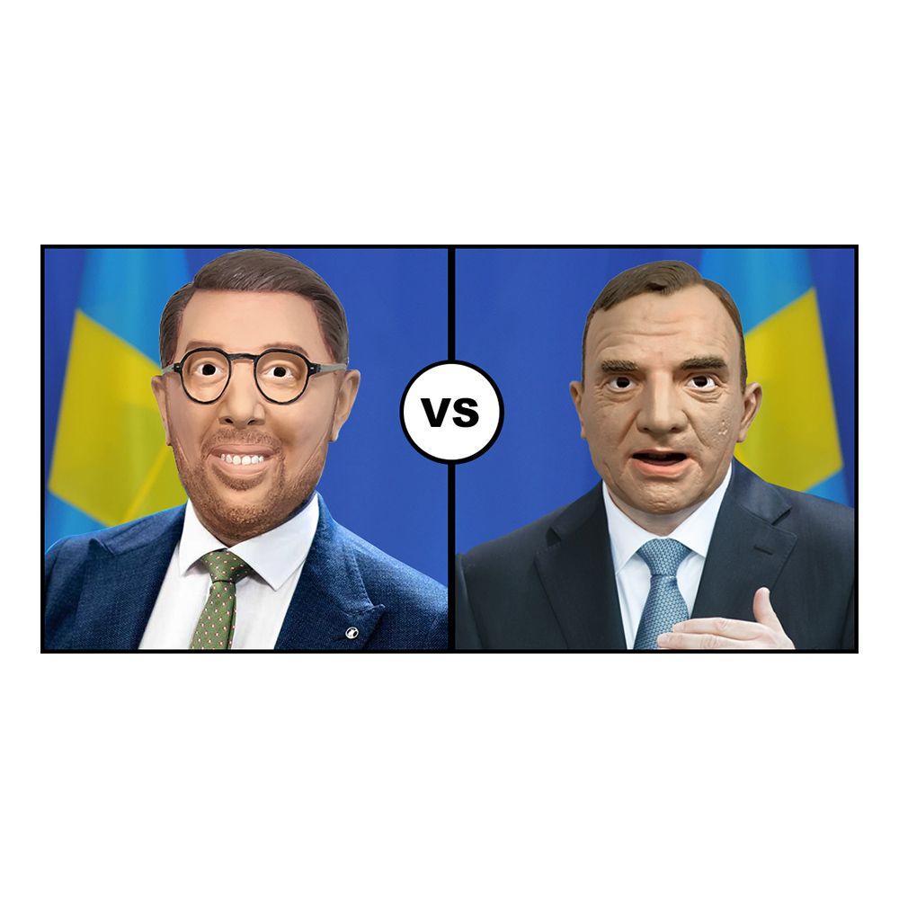 Stefan Löfven Lateksmaske