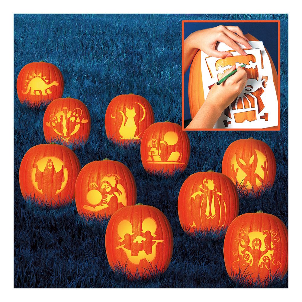 Sjablonger Halloween