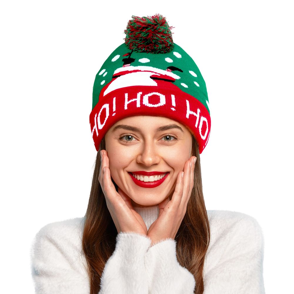 Neulottu Jouluhattu Ho Ho Ho