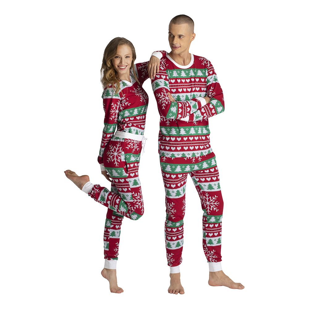 Neulottu Joulupyjama Miesten