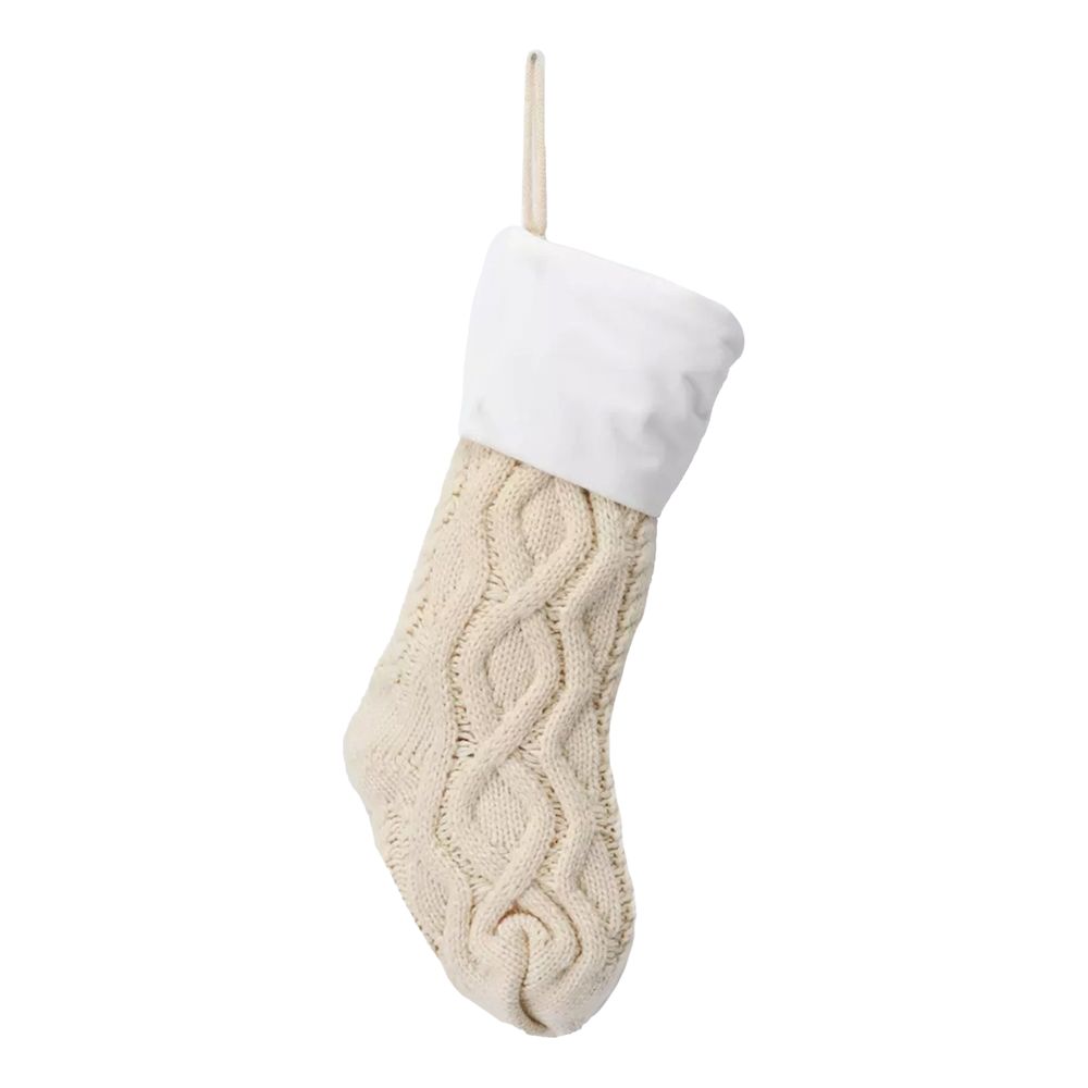 Stickad Julstrumpa