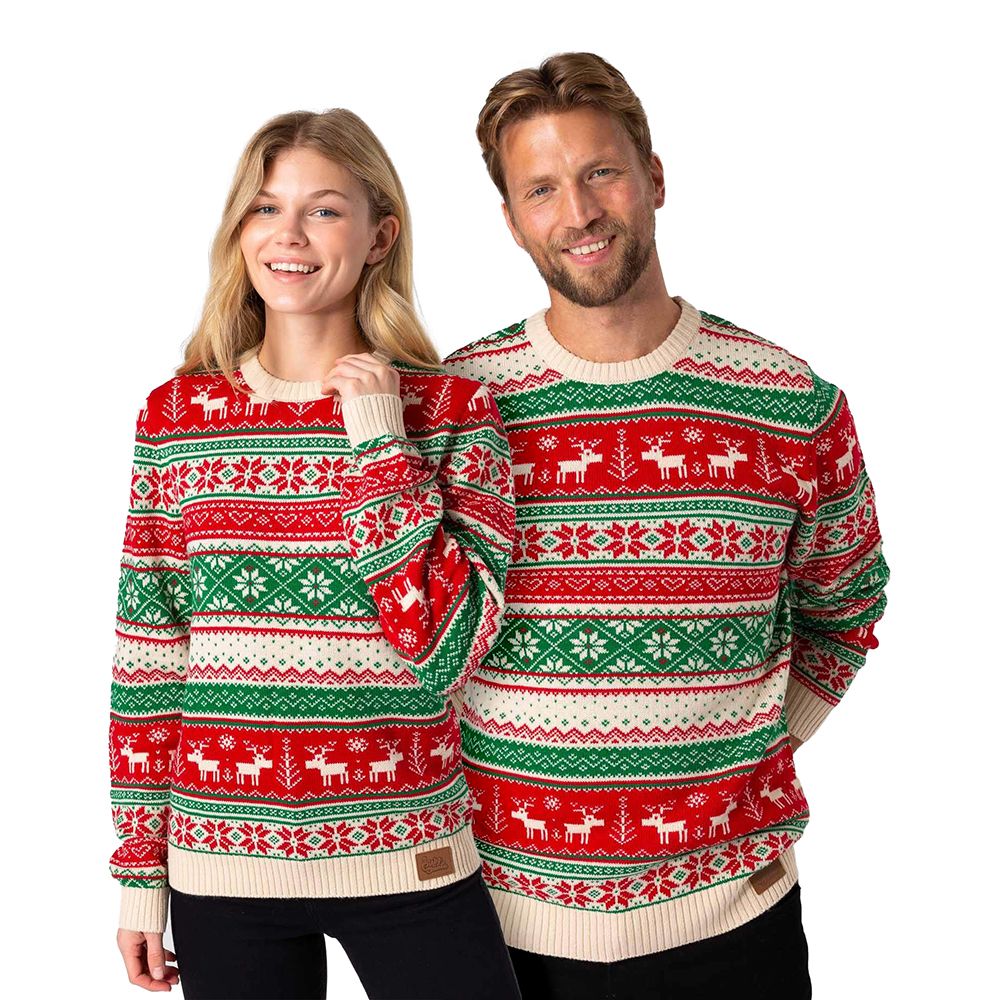 Stickad Jultröja