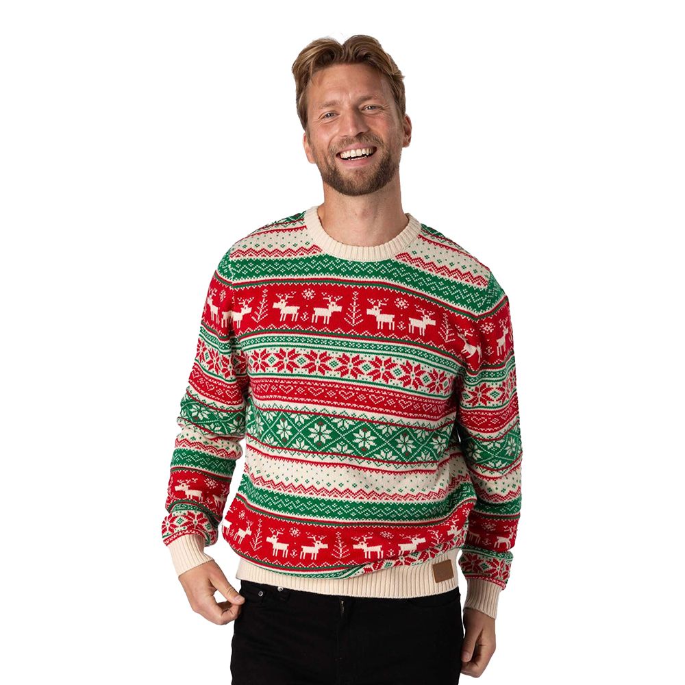 Stickad Jultröja