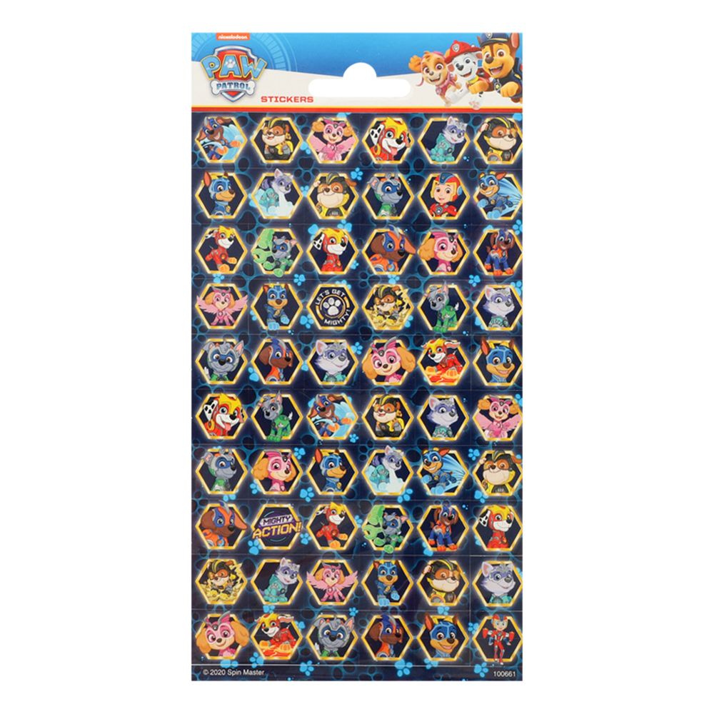 Klistremerker PAW Patrol Mighty Pups