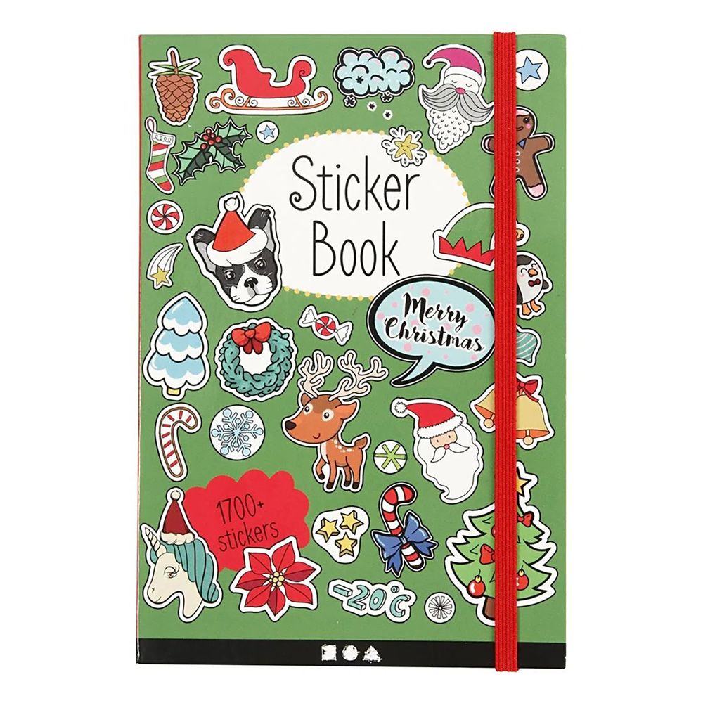 Stickersbok Julmotiv