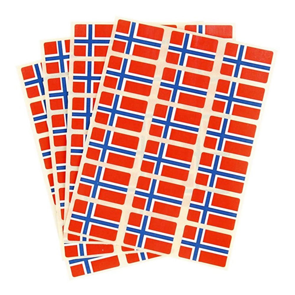 Stickersflaggor Norge