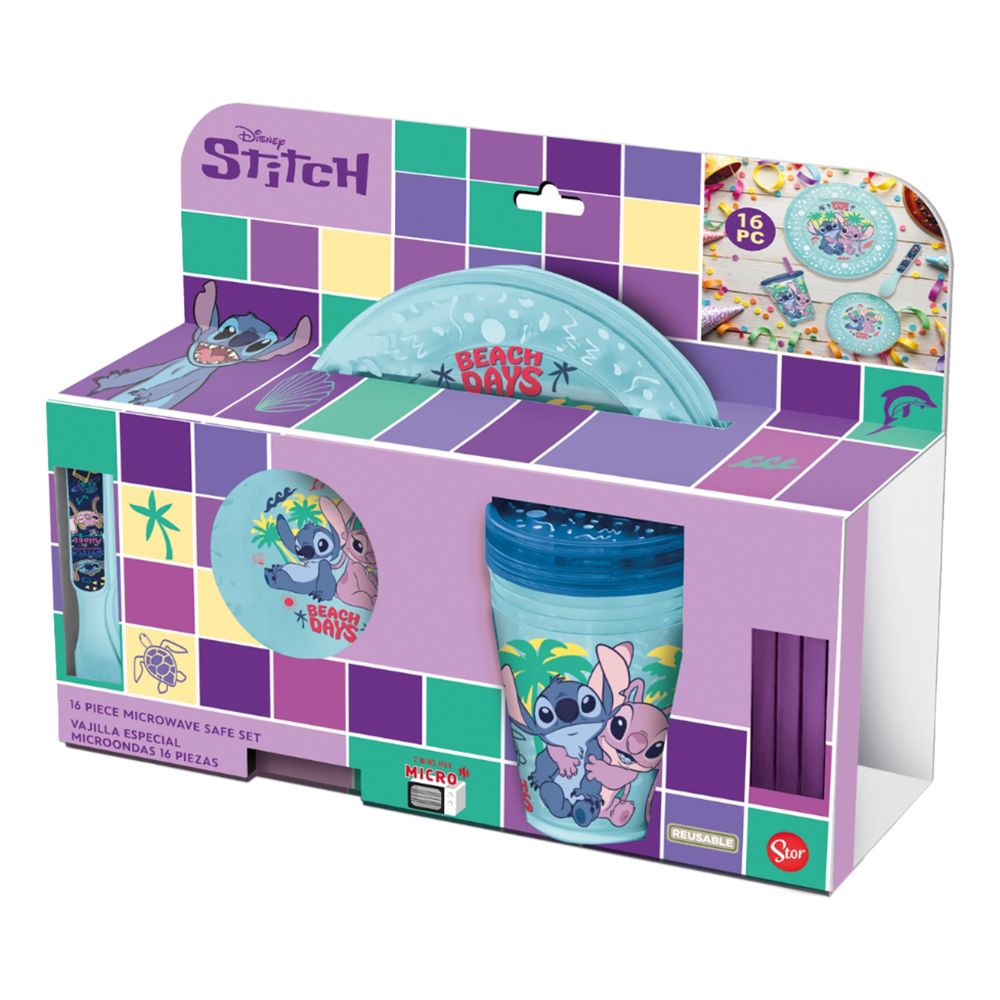 Stitch Barneservise Sett