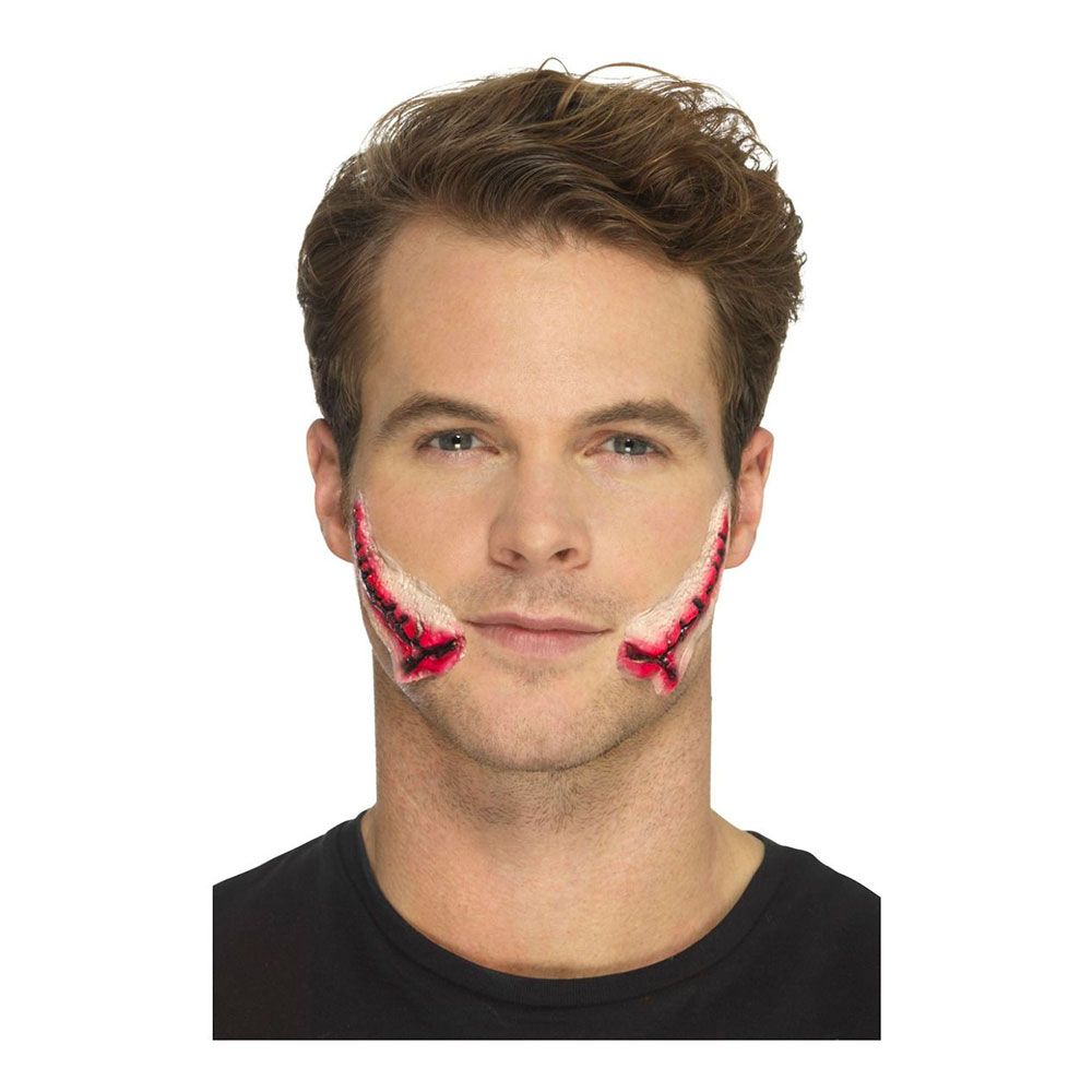 Stitched Smile Wounds FX Latexsår