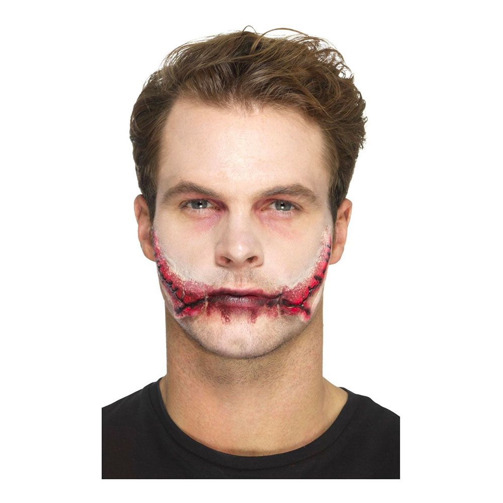 Stitched Smile Wounds FX Latexsår