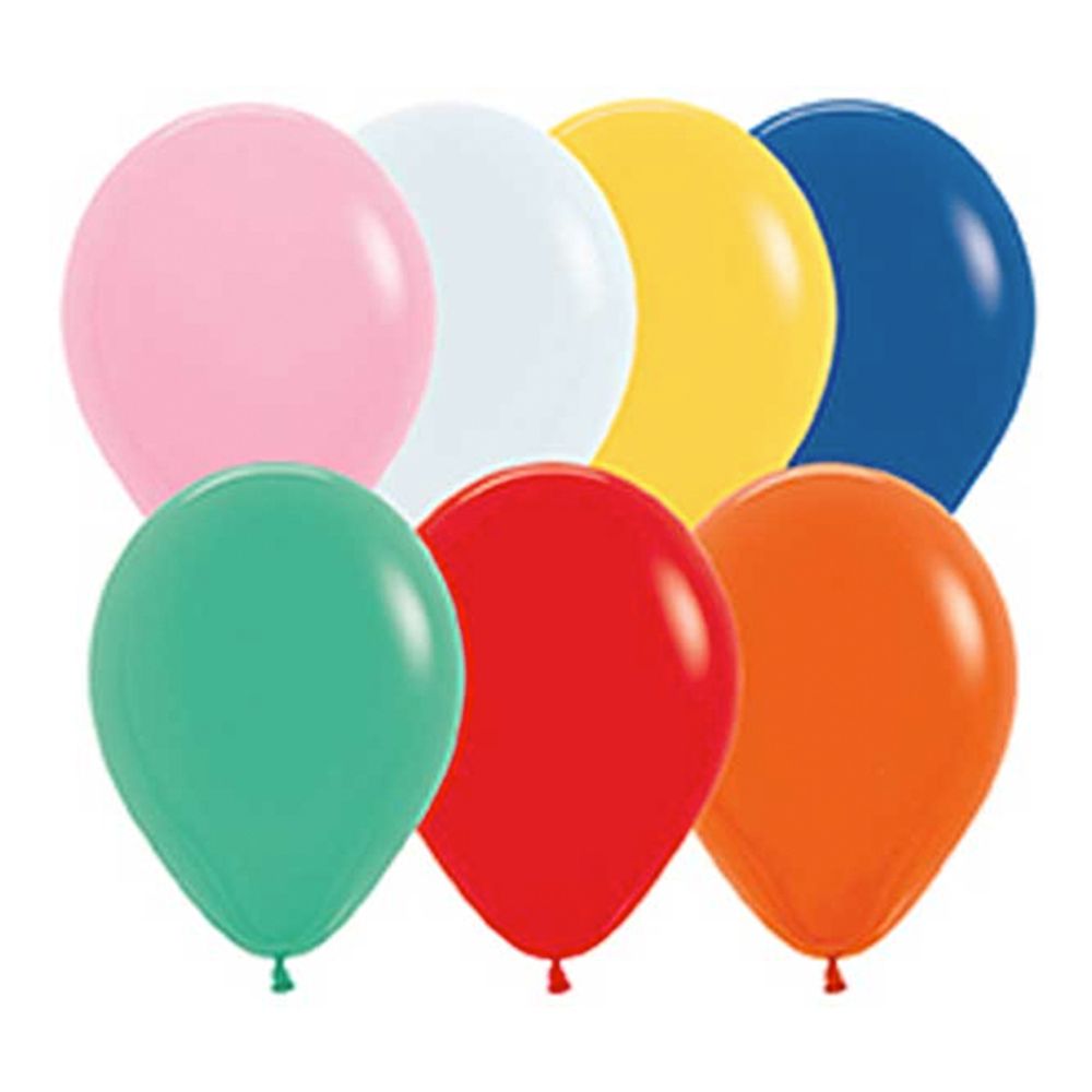 Store Ballonger Flerfarget