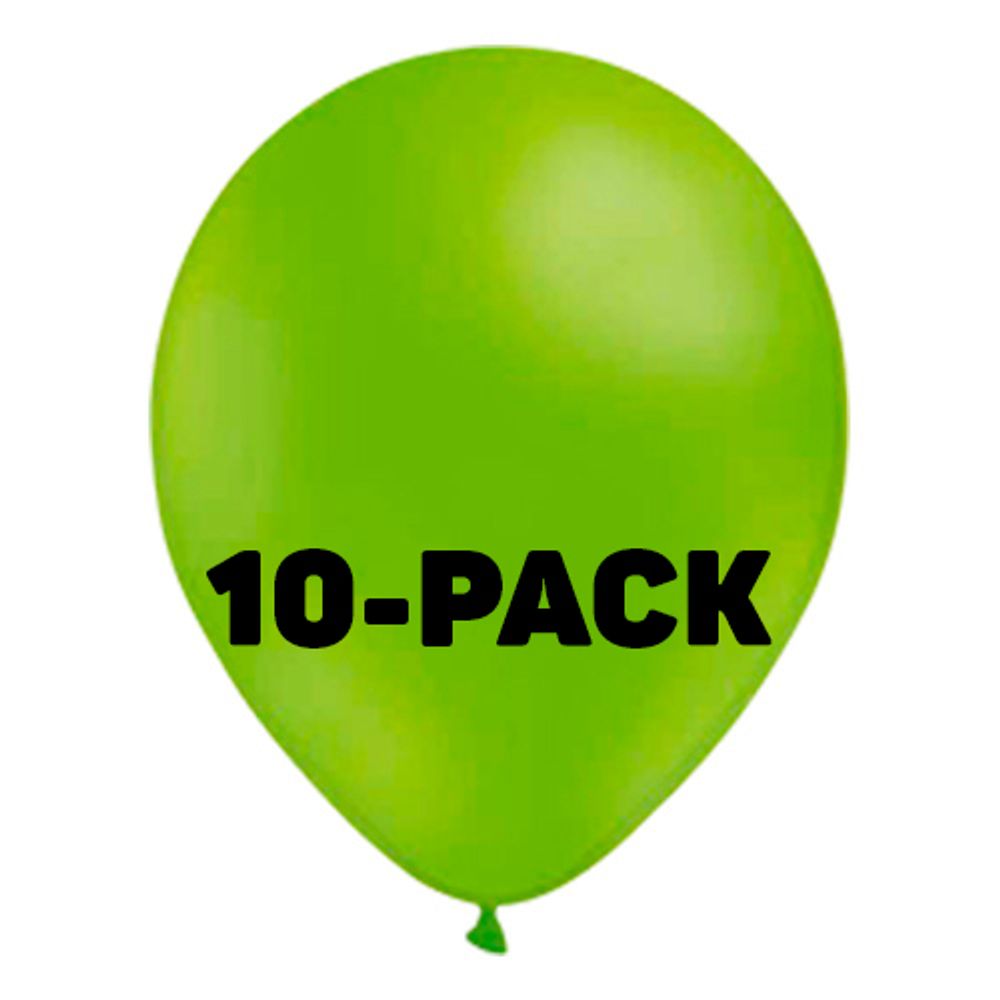 Store Ballonger Limegrønne