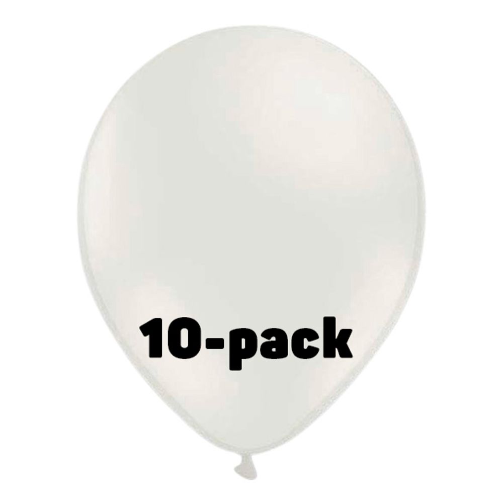 Store Ballonger Hvite