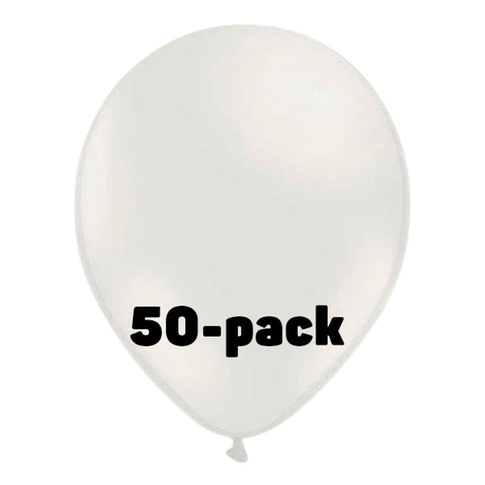 Store Ballonger Hvite