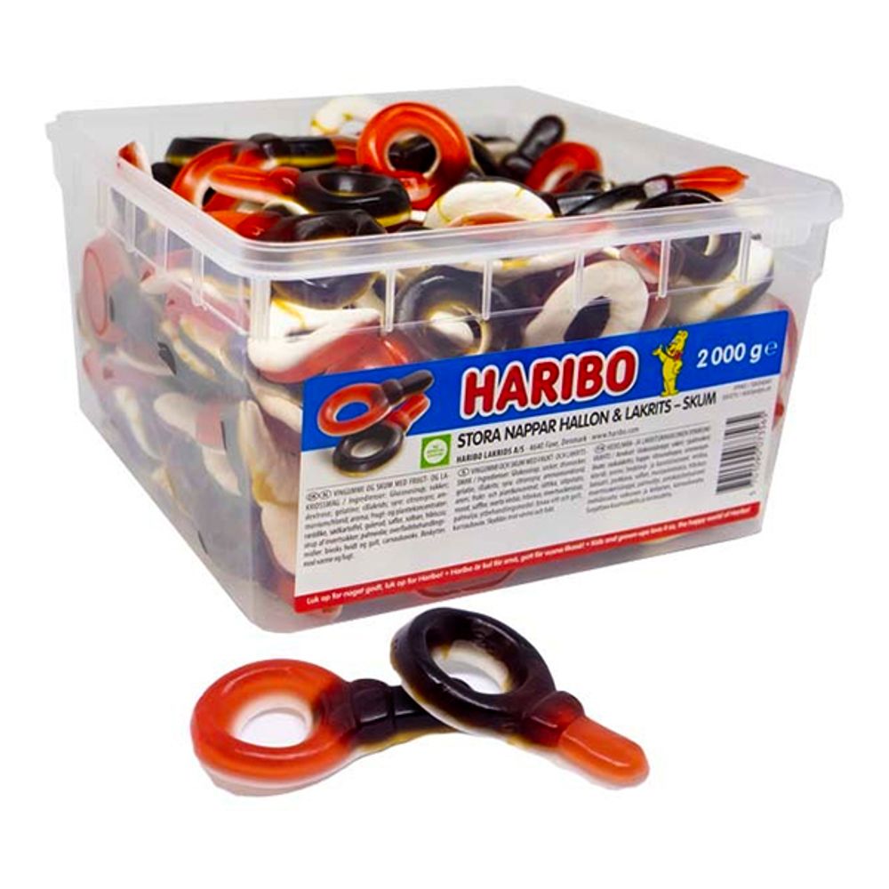 Store Sutter Hindbær/Lakrids Storpak