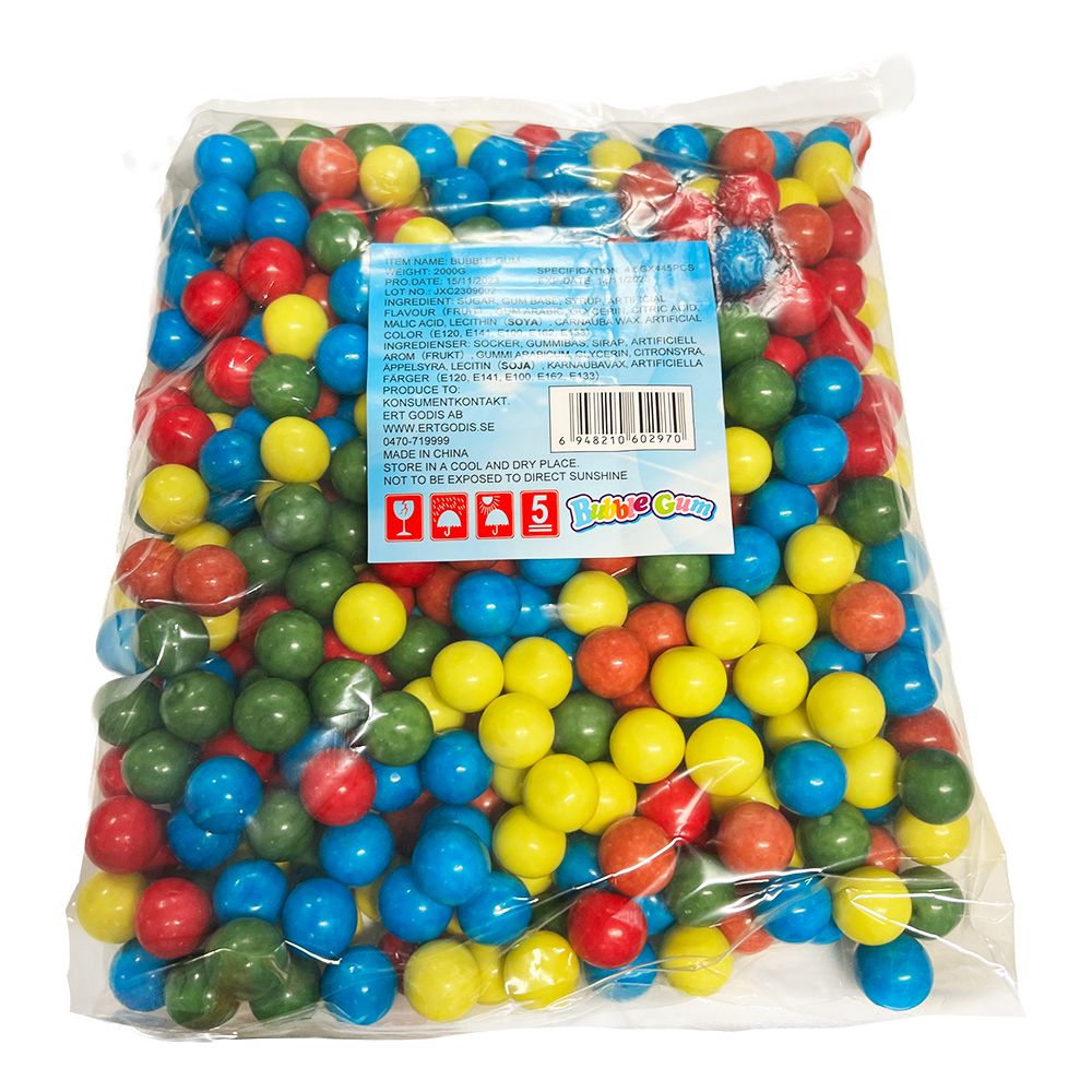 Stora Tuggummikulor Storpack