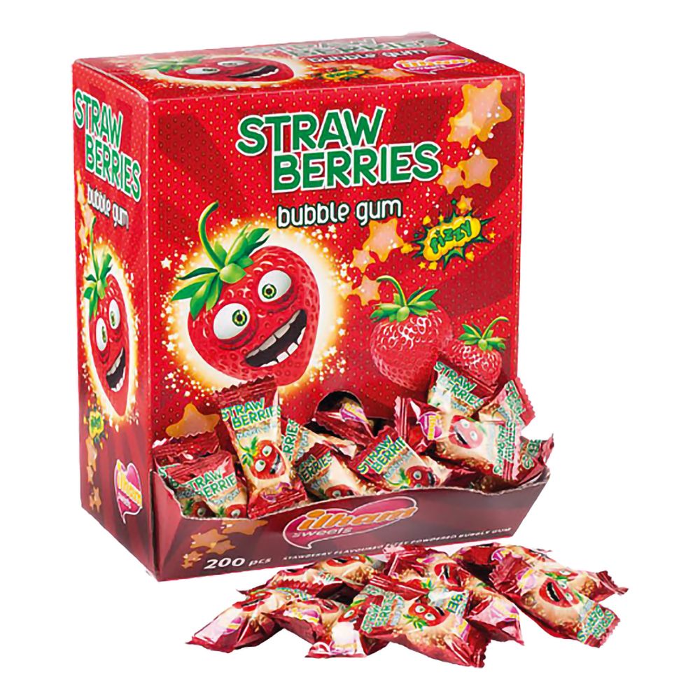 Strawberry Bubble Gum Automat