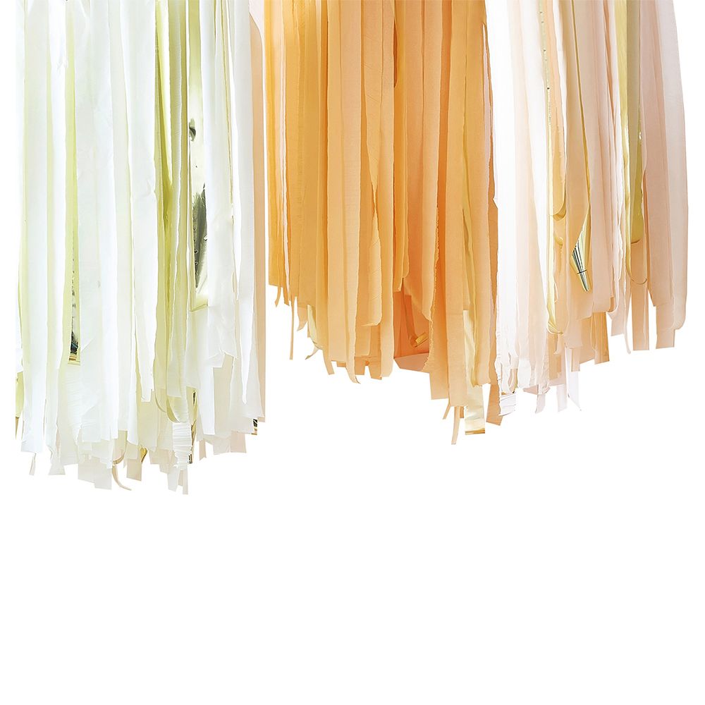 Streamers Peach/Gold