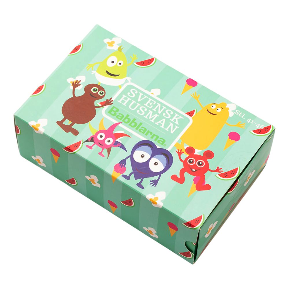Strumpor Babblarna™ Grön Presentbox