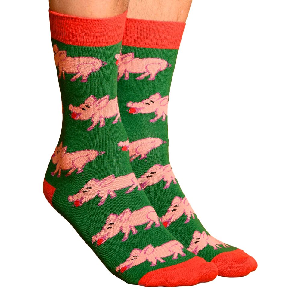 Strømper Julegris